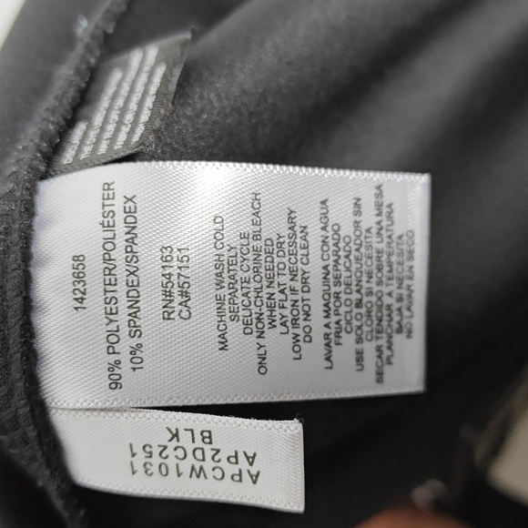 ANDREW MARC High Rise Faux Suede Ankle Pant Leggings Size Large - Picture 7 of 16